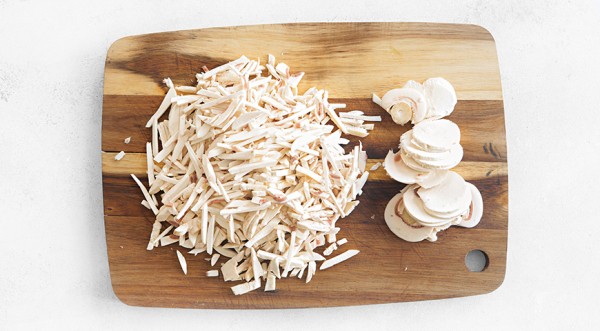 Жюльен в тарталетках с грибами в печи, инструкция с картинками на 167 ккал